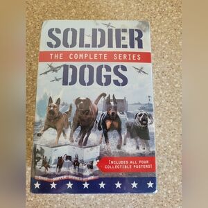 4 book set Soldier Dogs